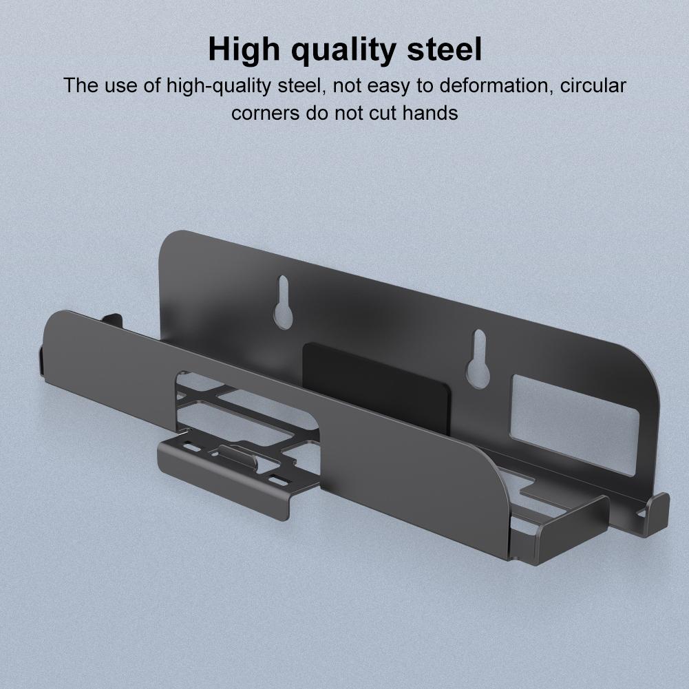 Wall Mount Host Stand for Switch 2 Game Console Game Console Wall Mounted Holder Bracket Metal Wall Mount Hanging Wall Holder