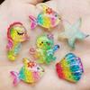 Nové 10/20 ks Cute Resin Mini Shining Ocean Series Plochá záda Kabošony Scrapbooking DIY Šperky Řemeslné dekorace Příslušenství F72