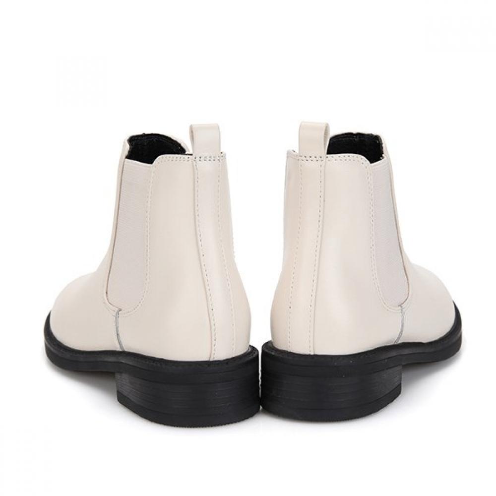 Barbara Cowhide Mold 3cm Chelsea Ankle Boots Bbf858iv