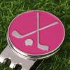 1Pc Golf Ball Marker Golf Hat Clip Magnetic Alloy Golf Ball Position Marker Removable Metal Hat Clip Accessories For Golfers