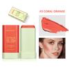 Stereo Cheek Is Red Paste Red Natural Silky Daub Pink Cheek Rouge Eye Shadow Base Cream Mottling Bottom Makeup Facial Makeup