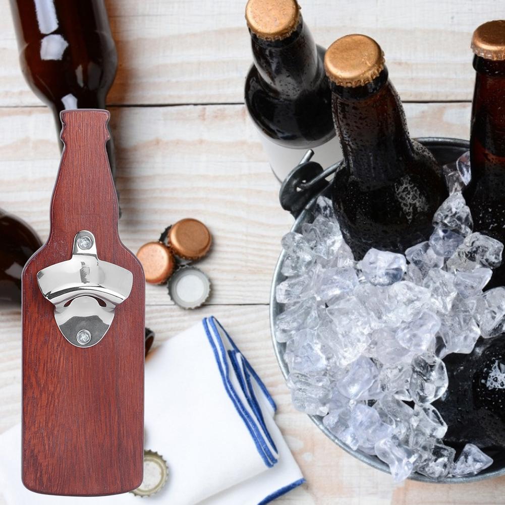 Fridge Magnetic Single Hand Wine Bottle Opener Refrigerator Magnet Kitchen Accessories