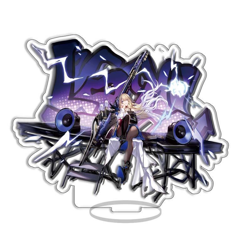 Mezzanine, Milk Tea Acrylic Standing Card, Ornament Game Merchandise 15Cm Desktop Decoration