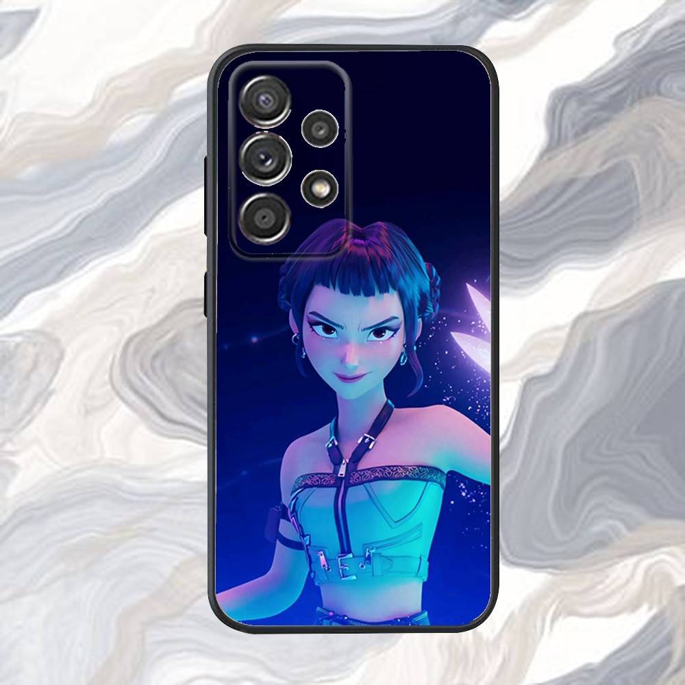 KPOP D-Demon-ns H-Hunters Handyhülle Für Samsung S25,S24,S21,S22,S23,S30,Ultra,S20,Plus,Fe,Lite,Note,10,9,5G Schwarzes Cover