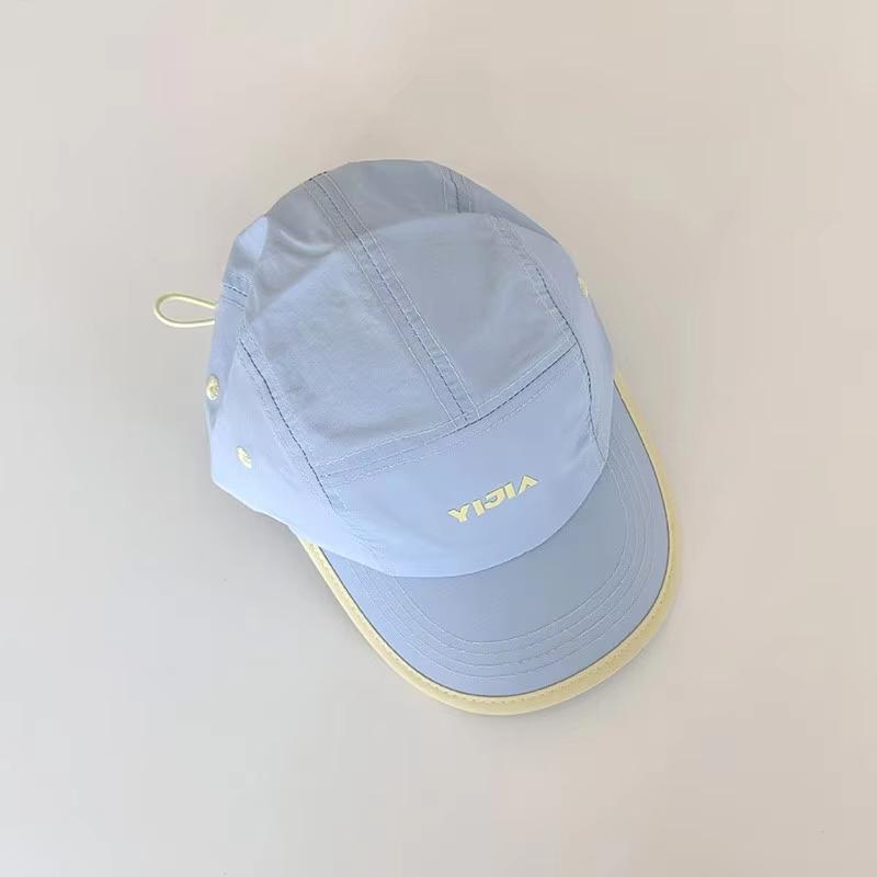 

Летняя детская быстросохнущая бейсболка с корейскими буквами, тонкие дышащие кепки с козырьком для детей, мальчиков, девочек, уличные солнцезащитные шляпы синий