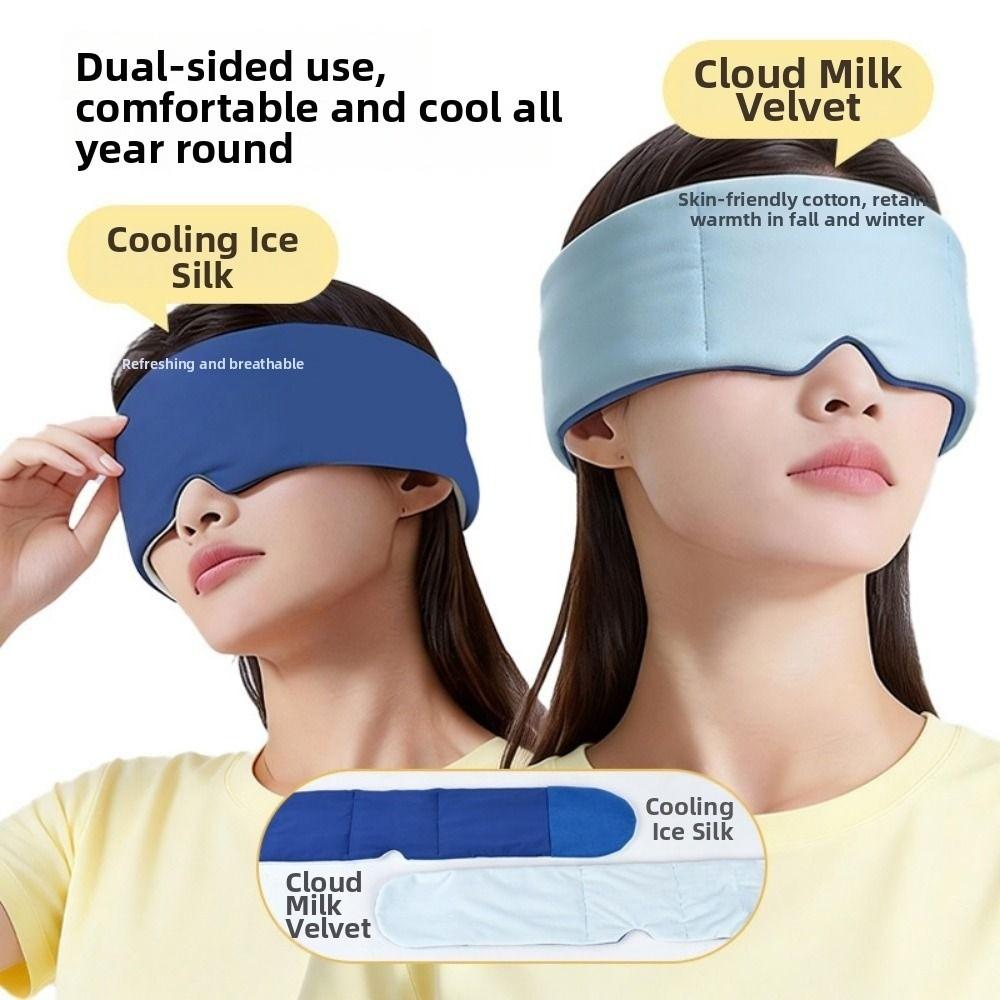 Soft Breathable Gravity Weighted Eye Mask Skin-Friendly Eyepatch  Eye Protection