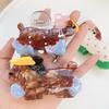 Cartoon Dog Shaped Hair Clip Claw Strong Grip Barrettes Trendy Hair Accesories for Gym Workouts and Casual Outings
