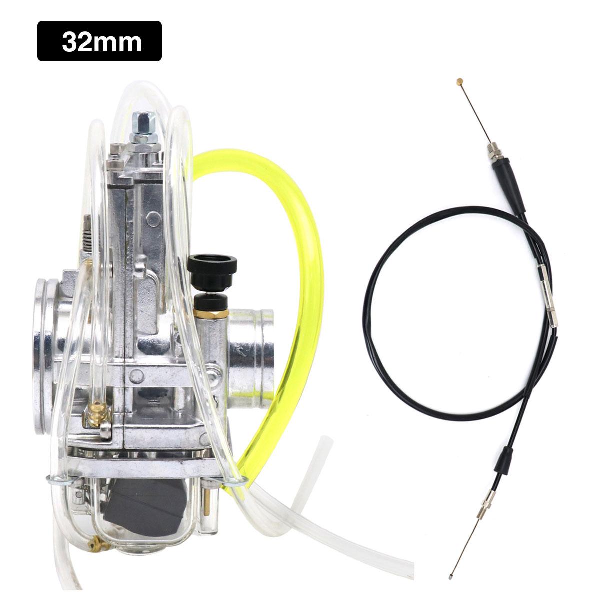 ZSDTRP High Performance Lectron Carburetor with Adjustable Power Jet 28mm 30mm 32mm 34mm