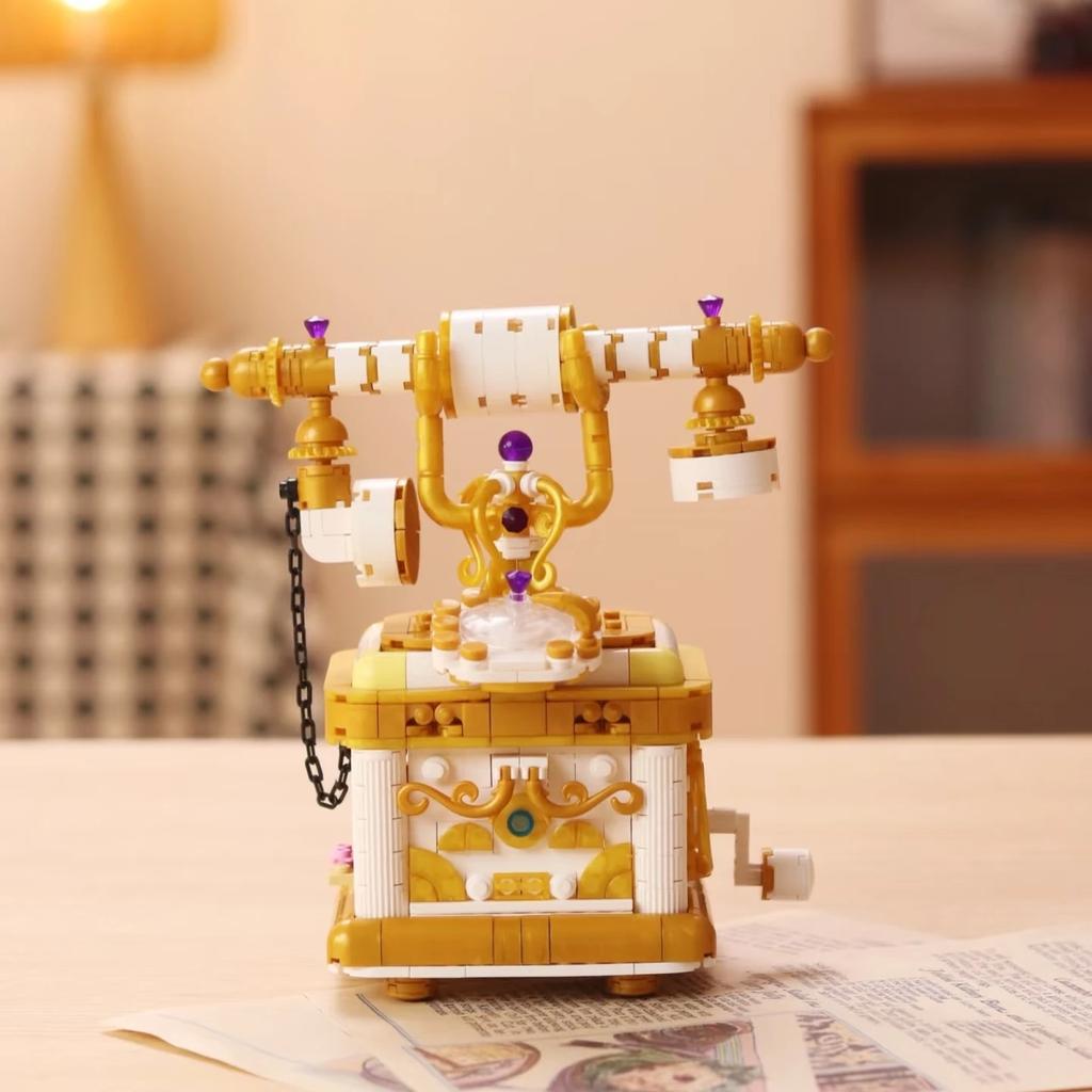 MINI Blocks Building Toys Puzzle Projector Camera Telephone Coffee Machine Bricks Home Decor Holiday Gifts