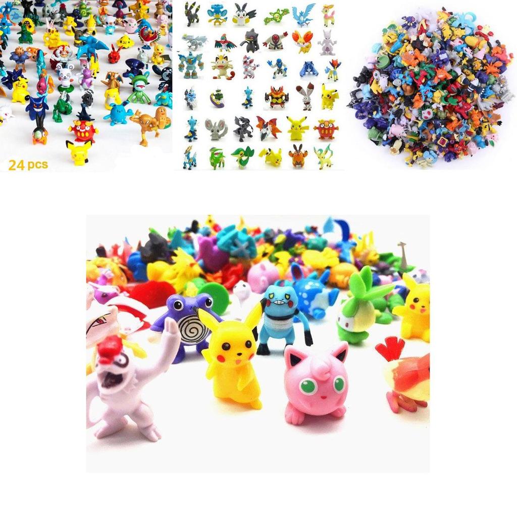 24 Adorable Pokemon Figures For Collectors And Fans 2-3cm Size