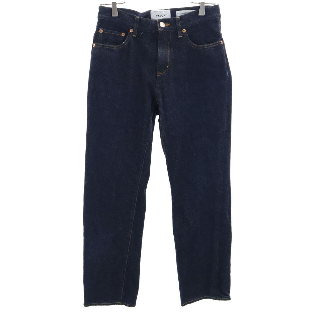 YAECA Made In Japan Tapered Denim Pants W29 Navy Jeans Men's Used