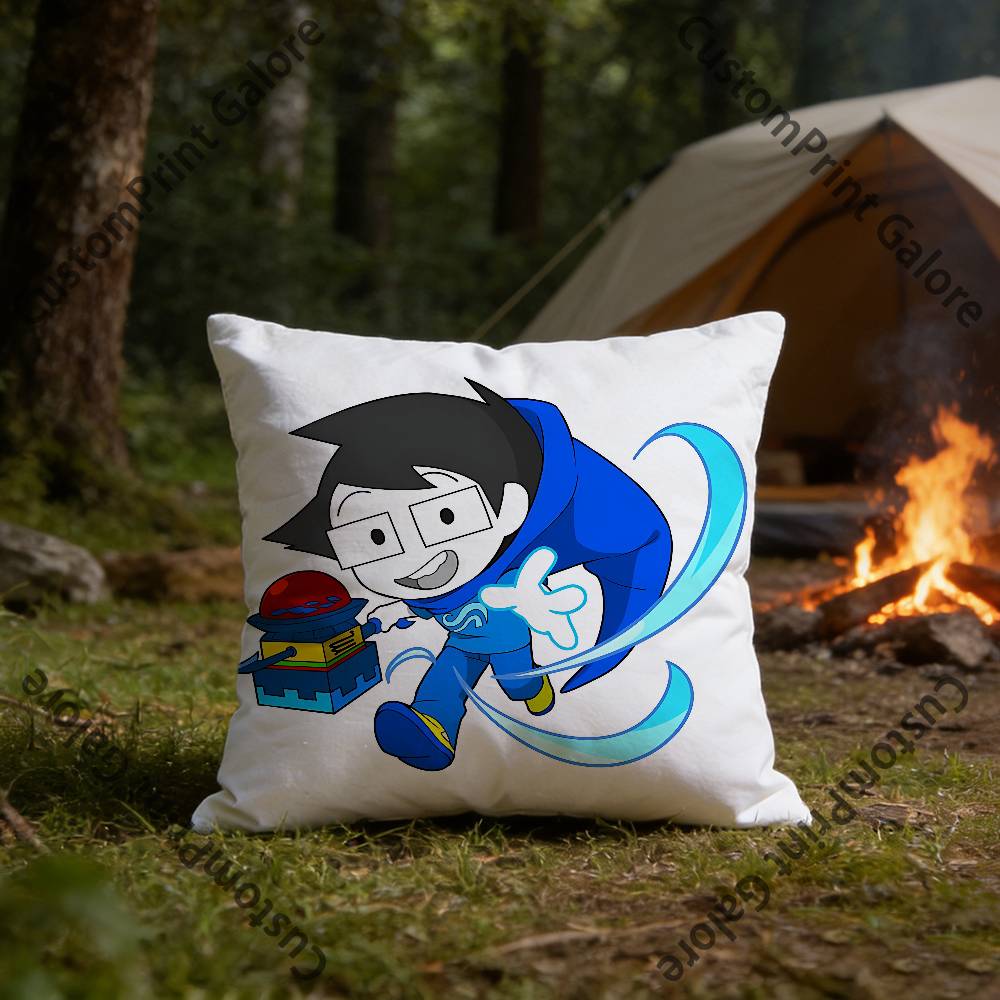 HHomestuck HD Print Square Pillow Cover Polyester Lightweight Customizable for Home Office Sofa Decor