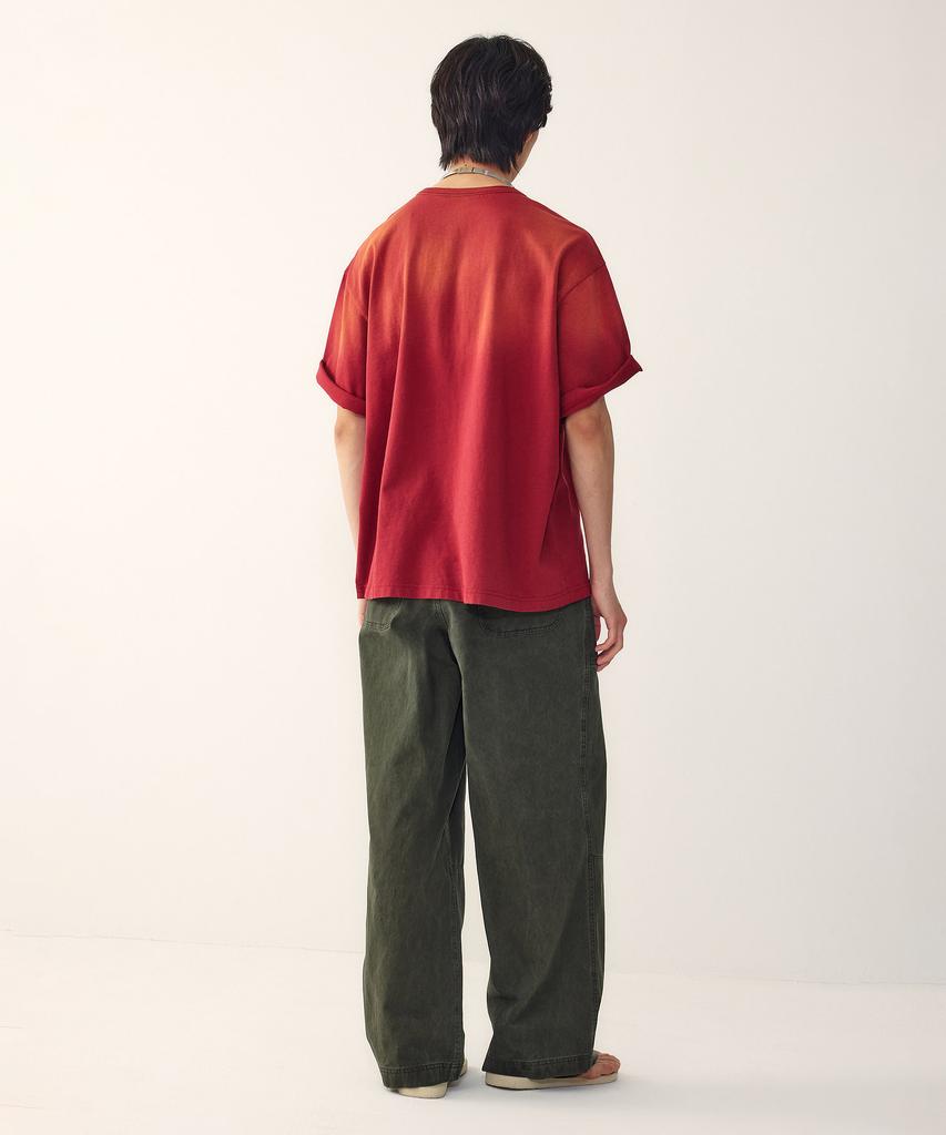 STUDIO TOMBOY [Men] Cotton Pocket Detail Pants_Dark Khaki 9156131112