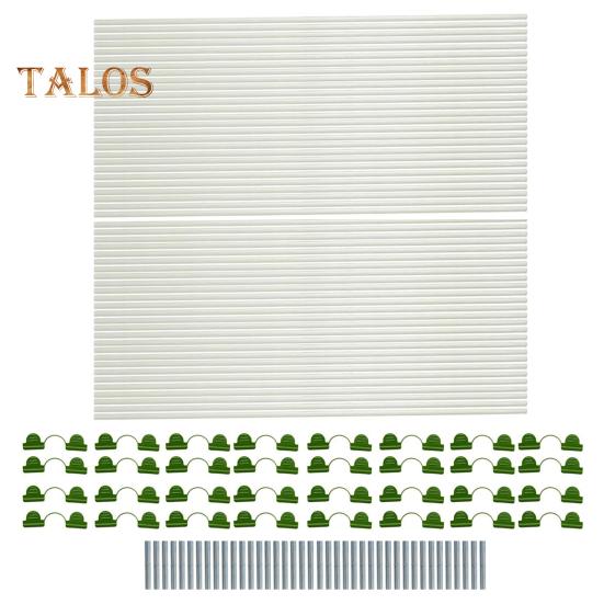 

25/36/50 шт. опорных столбов для растений, простая установка, ультратонкие садовые колья, устойчивые к ржавчине, садовые столбы, товары для дома и сада 50pcs