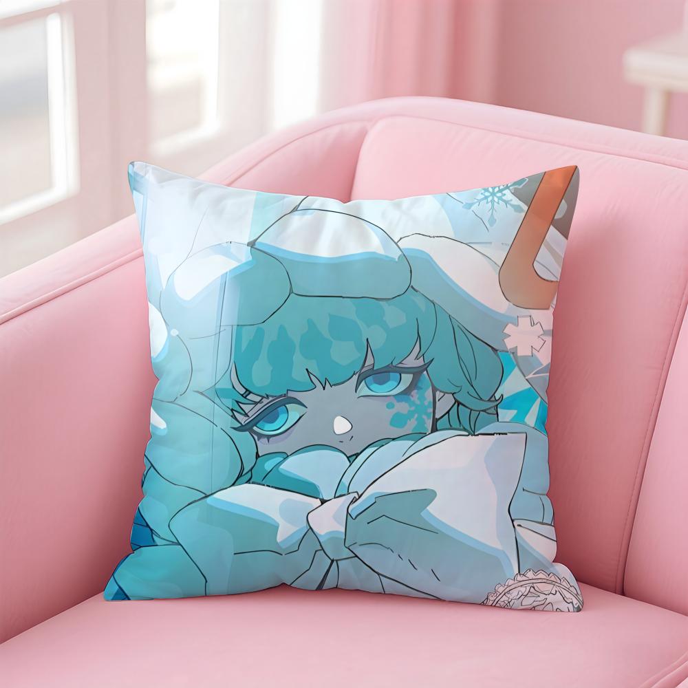 Game D-Dislyte Cushion Cover Home & Car Multi-Scene Pillow Cover - Reversible, Soft & Durable for Daily Use