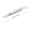 Meibomian Massage Tweezers Eye Surgery Clamp Gland Flap Eyelid Forceps Stainless Steel Titanium Alloy Eyelid Surgery Tool