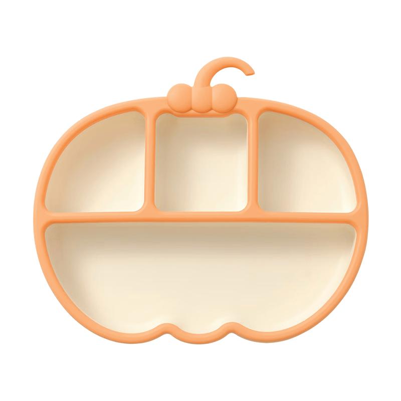 Beitaishi Baby Suction Divided Silicone Feeding Plate