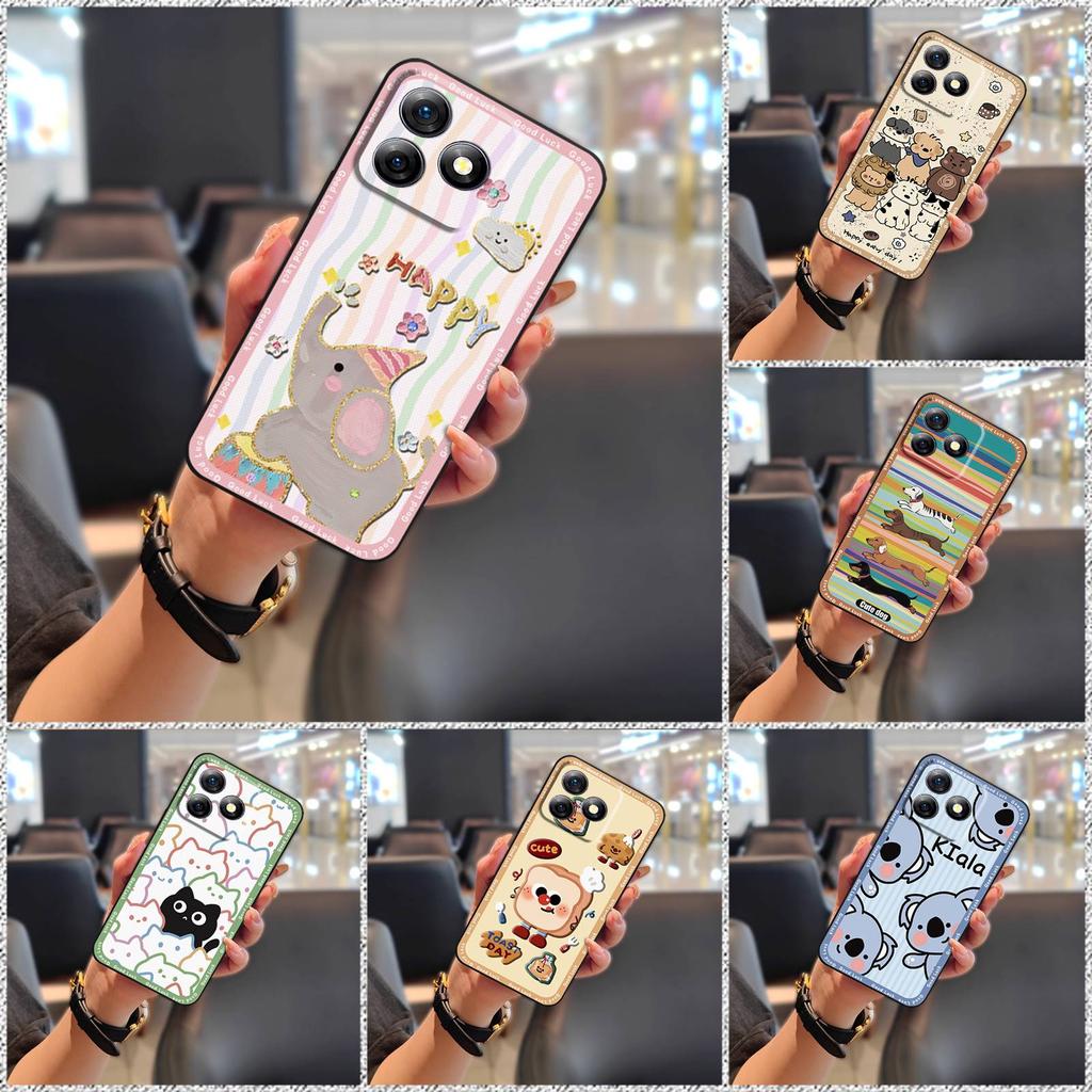 Urocze Ochronne Etui na Telefon Dla Ulefone Note18 Ultra Kreskówkowe Tylne Etui Modny Design TPU Saszetka na Telefon Odporna na Zabrudzenia