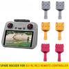 2 Peças de Sticks de Joystick para Controle Remoto DJI Mini 4 Pro/Air 3/Mini3 Pro/Mavic 3/RC 2 Balancim de Alumínio Reserva para Acessórios de Drone