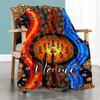 Aboriginal Dreamtime Home Customize Your Name Blankets Comfortable Soft Lightweight Allseason Multipurpose Blanket For Picnics Sofas Offices Beds