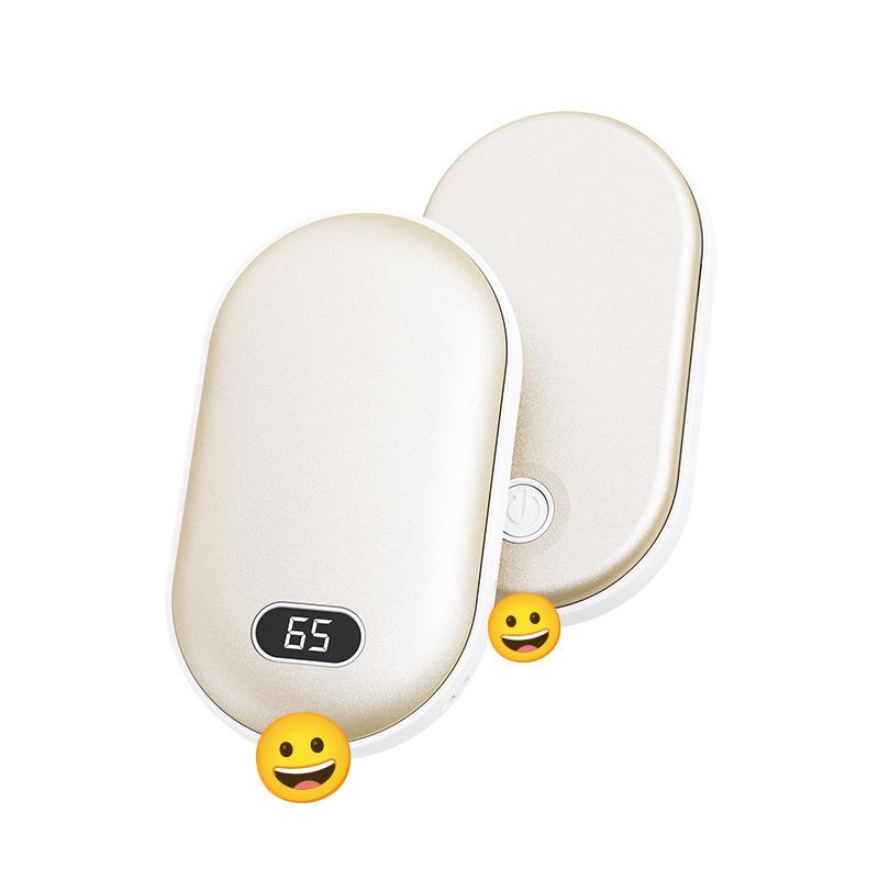 Rechargeable Digital Display Magnetic Hand Warmer & Power Bank