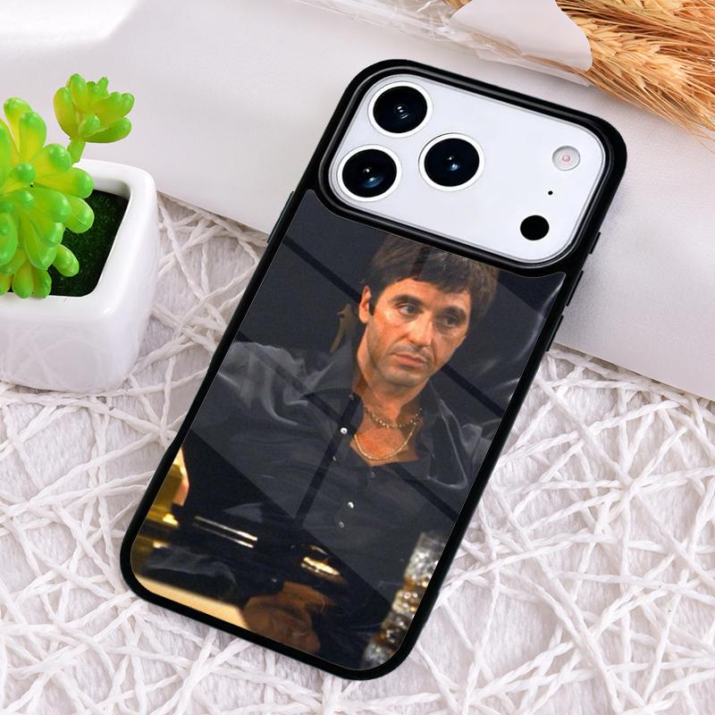 Al Pacino Scarface Phone Case for iPhone 17 Air 16 15 11 12 14 13 Pro Max Shockproof Cover