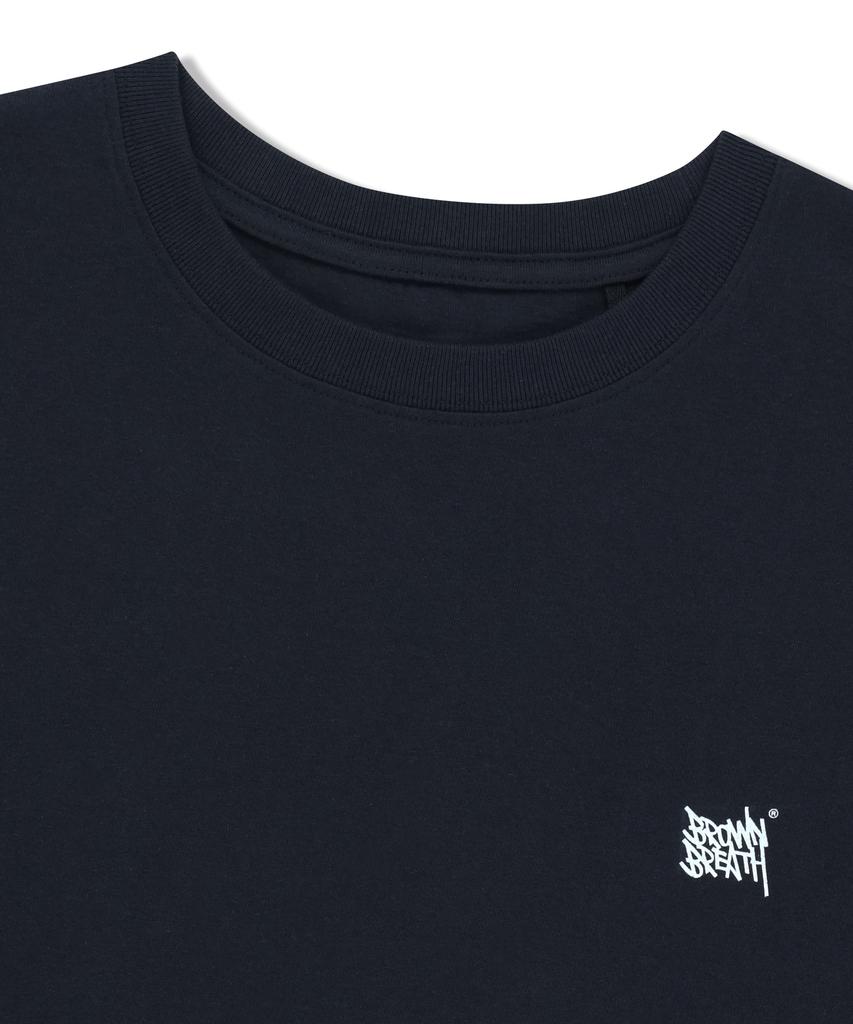 BROWNBREATH Tag Tee - Navy