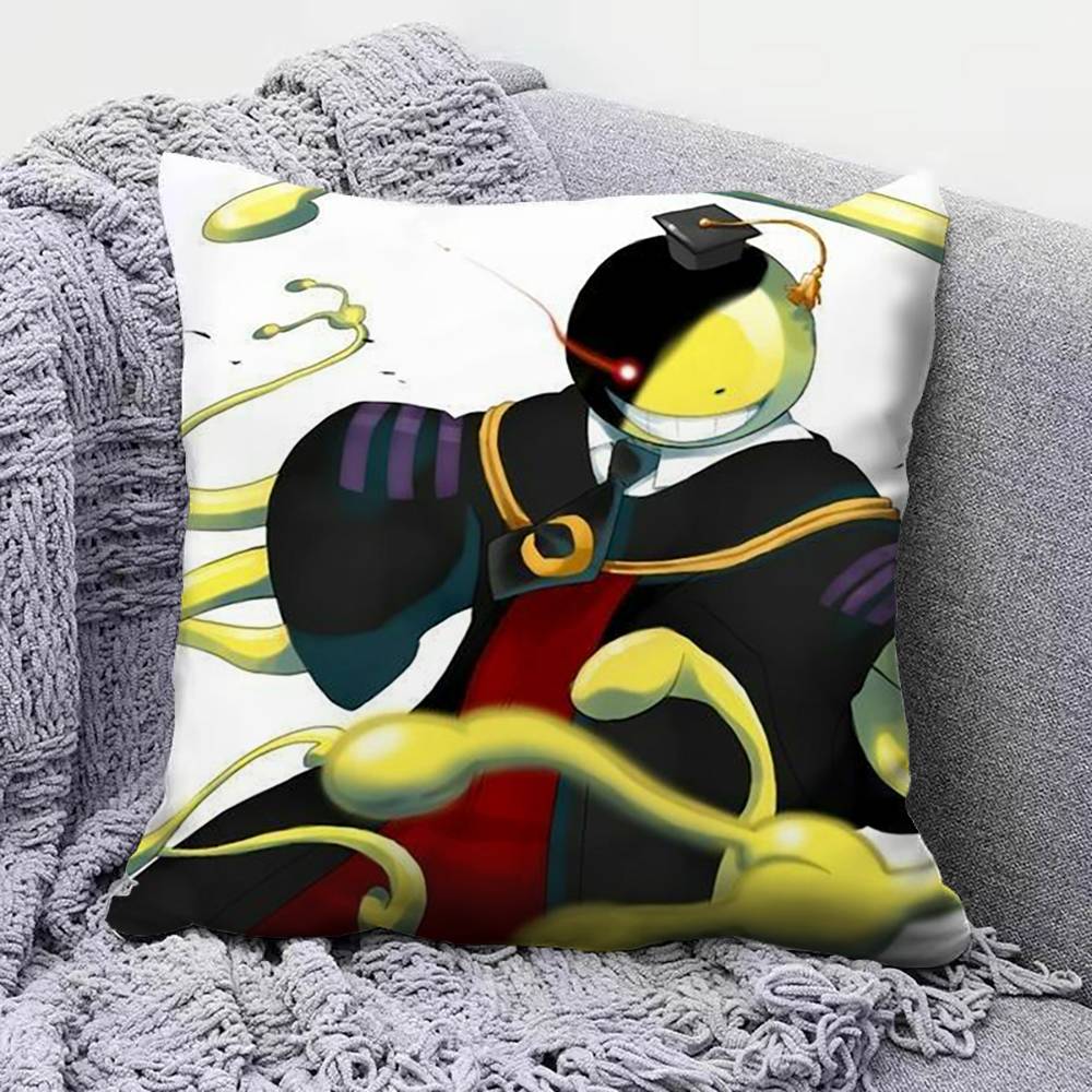 Karma and Nagisa Assassination Classroom Koro Sensei Home Sofa Cushion Covers and Aecorative Custom Pillow Covers