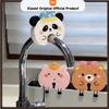 Dishwashing Sponge Cute Cartoon Animal Dishwashing Wipe Dual Sided Kitchen Cleaning Brush Sponge Erasers Kitchen Cleaning Tools