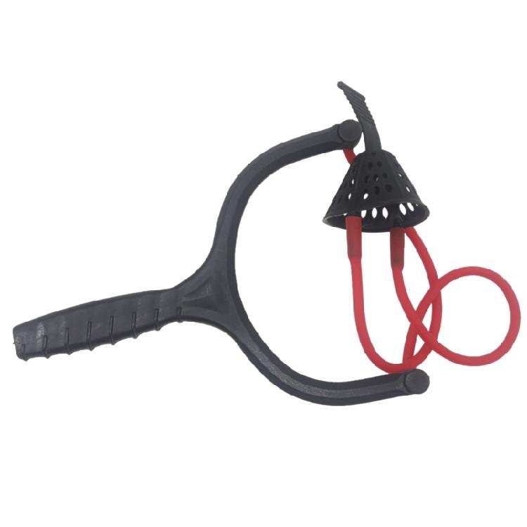 Fischerei-Katapulte Schleudern Futterspender Tragbare Angelköder Ziehen von Futterspendern