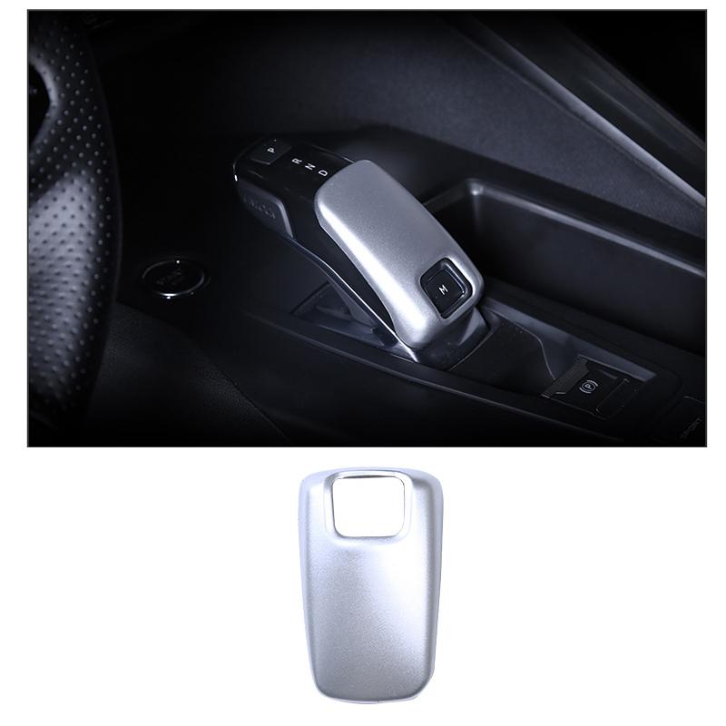 

Автомобильная ручка переключения передач, крышка головки шестерни, накладки для Peugeot 3008 5008 GT Citroen C5 Aircross 2017 2018 2022 серебряный