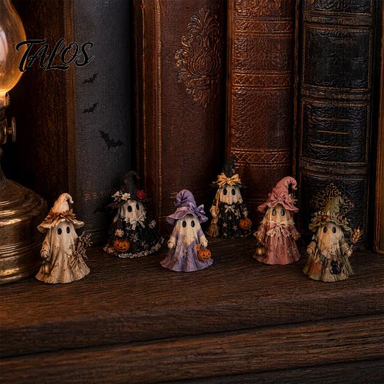 Halloween Gift Calendar Advent Calendar, 24 Days Ghost Countdown with Eye-catching Decor Collectible Figures, Holiday Gifts for Kids Boys Girls