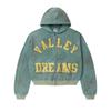 2026 Trendy Unisex Oversized Hoodie With Retro Letter Print Loose Fit Cotton Blend Sweatshirt
