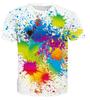 Graffiti 3D Printed T-shirts for Men, Women, Harajuku Streetwear, Androgynous Tops Supplied Directly from the Manufacturer