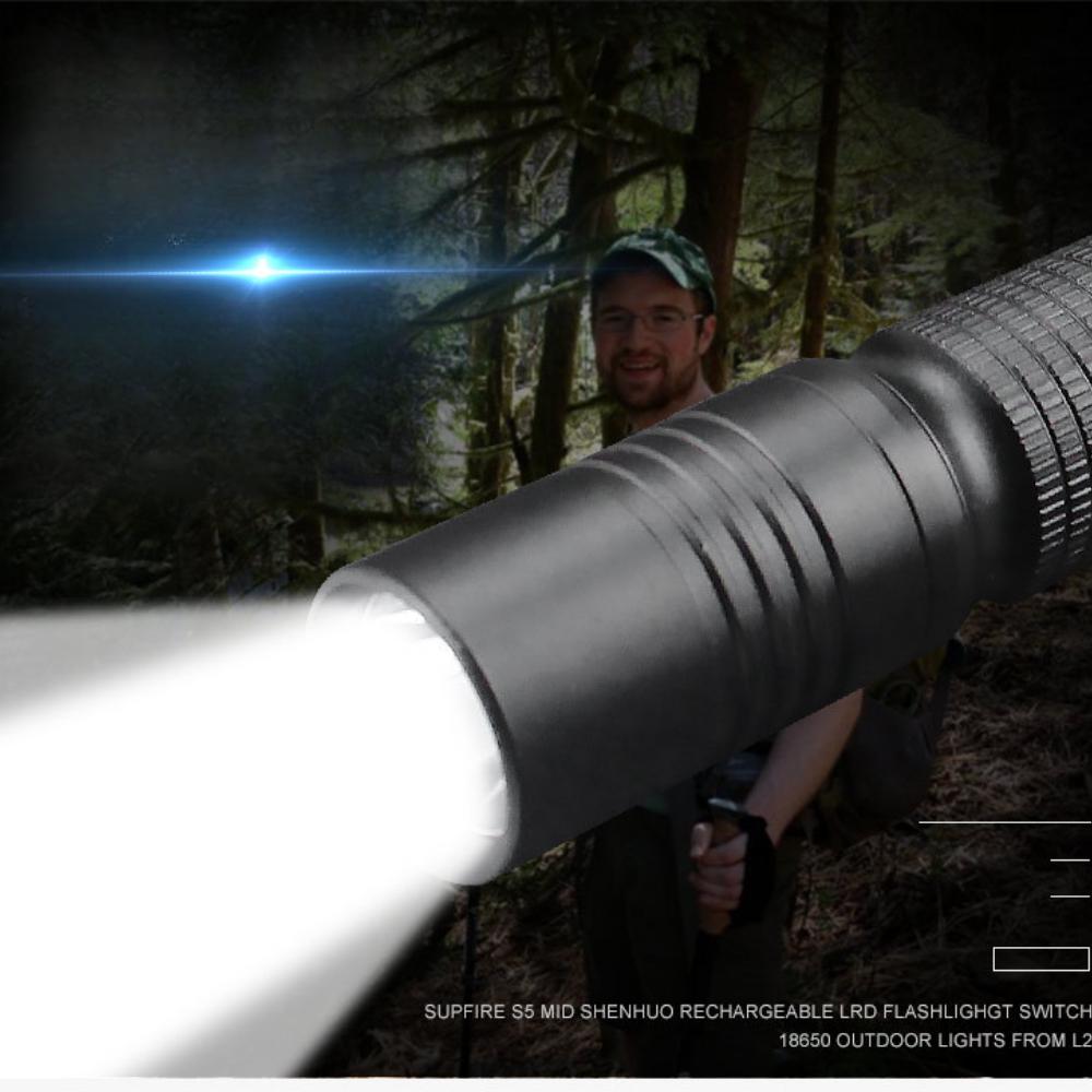 LED Flashlight Strong Light Handlight Waterproof Hand Lamp Use 3*AA Batterie Aluminum Lantern Outdoor Multifunction Lights