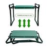 1Pc Garden Kneeler and Seat Foldable Kneeling Stool with Thicker Foam Pad Heavy Duty Bench with Tool Pouch Gifts for Fishing