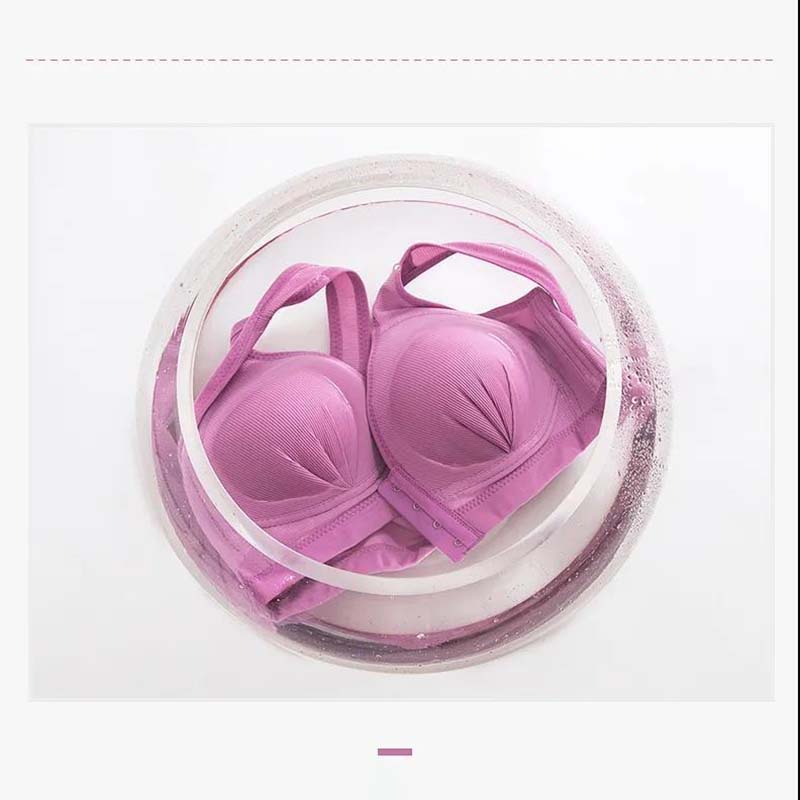 Damen Bügel-BH mit Frontverschluss, dünn, schöner Rücken, leichte, atmungsaktive Unterwäsche, verstellbarer BH, Verschluss Furu