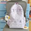 Schoolbag New Student Backpack, Gentle Style, Starry Sky Print Double Shoulder Bag, Sweet and Cute Backpack, High-appearance Casual Bag