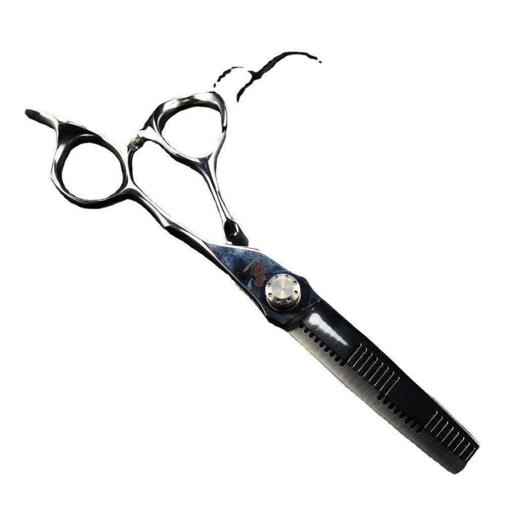 6.0 Inch Xc-13 Seamless Double-Sided Teeth, Hair Scissors, Hair Scissors, Tooth Scissors, Thin Scissors, Double-Sided Teeth