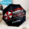 Custom Name Umbrella Resident Umbrella Corporation Umbrella 8-Frame for Travel, Camping, Casual Lightweight Portable, Essential for Family Gifts