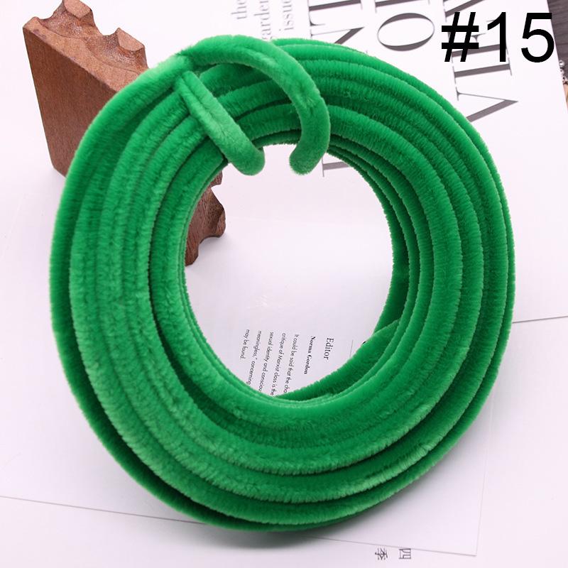 DIY Velvet Stick Flexible Handmade Twist for Hairpins Flowers Toys Wire Supplies