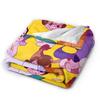 Cuphead Cartoon Flannel Blanket  Soft Throw Blanket For Home Decor Travel Office Fluffy Bedspread Sofa Bed Cover