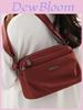 Womens Casual Crossbody Bag With Polyester Material And Multiple Pockets For Daily Use