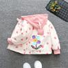 Frühling Baby Mädchen Dünne Jacke Kleinkind Kinder Jacke für Mädchen Mäntel Herbst Kinder Mädchen Kapuzen Trenchcoat