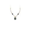 Freshwater Pearl Necklace, Natural Abalone Shell Pendant Choker, Luxurious and Exclusive High-end Neck Chain