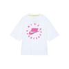 Nike Sportswear Loose Fit Short Sleeve T-Shirt Women Tops White AT0565-100