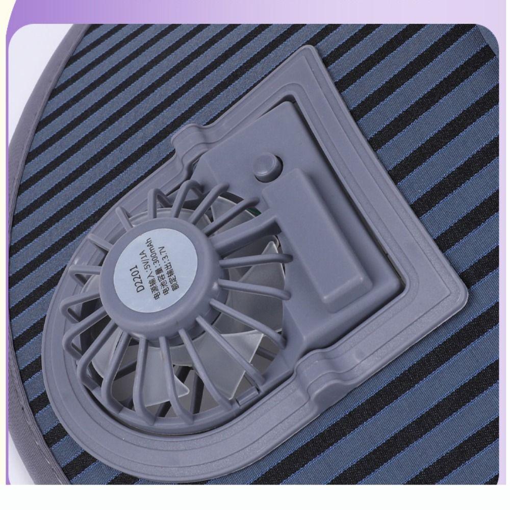 Kapelusz przeciwsłoneczny outdoorowy z ochroną UV z wentylatorem ładowanym przez USB Kapelusz przeciwsłoneczny plażowy Letni kapelusz z pustą górą