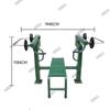 Jingruida Adjustable Weight Outdoor Bench Press Trainer