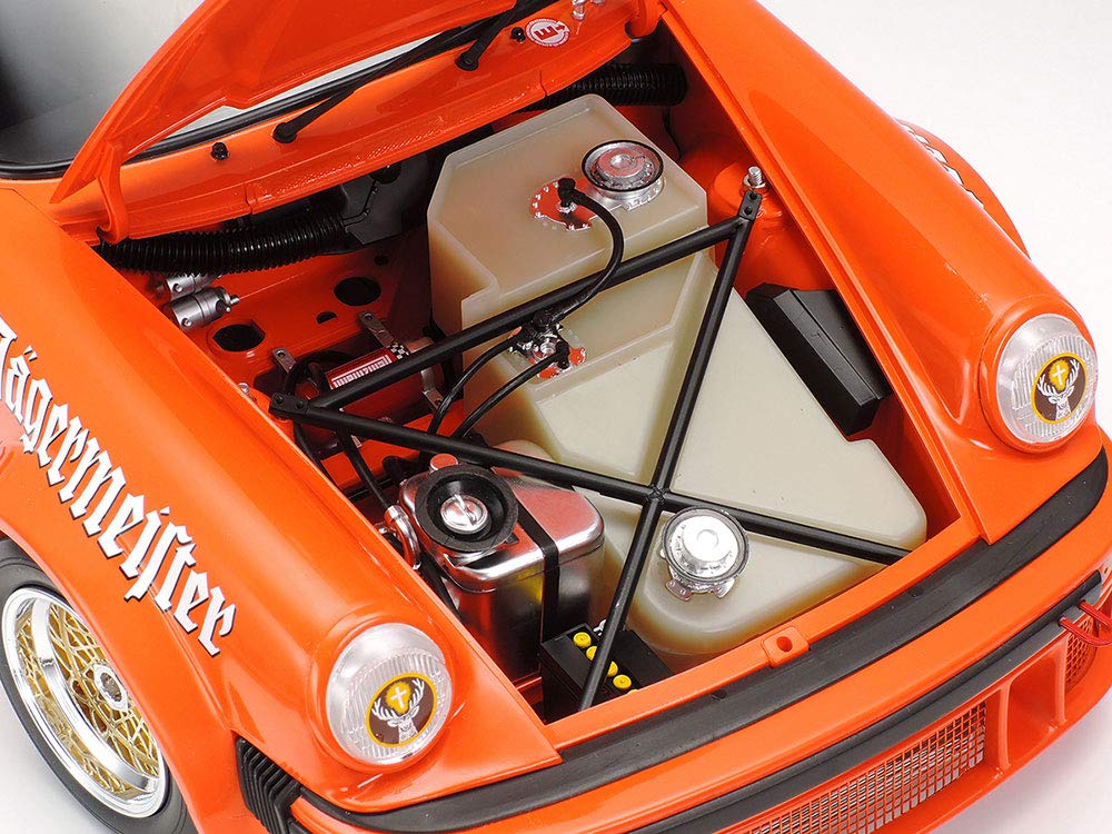 Tamiya Big Scale Series 55 Porsche 934 Plastic Model Kit with Etched Parts 1/12 No. Jägermeister (12055)
