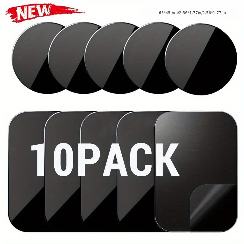 Thin Metal Plate Disk Iron Sheet for Magnetic Car Phone Holder Universal Iron Sheet Disk Sticker Tablet Desk Cell Phone Bracket